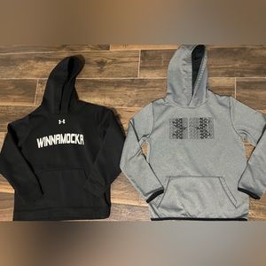Boys Under Armour hoodies, size large